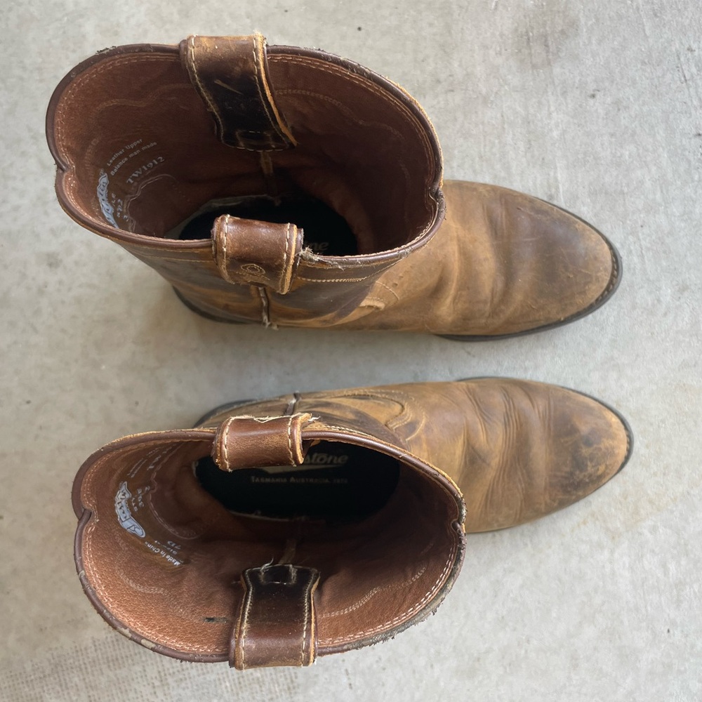 Justin Leather Riding Boots